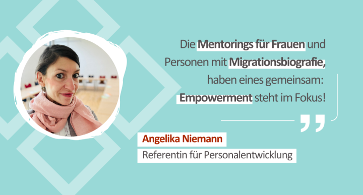 Zitat von Personalentwicklerin Angelika Niemann vom Senator für Finanzen: 